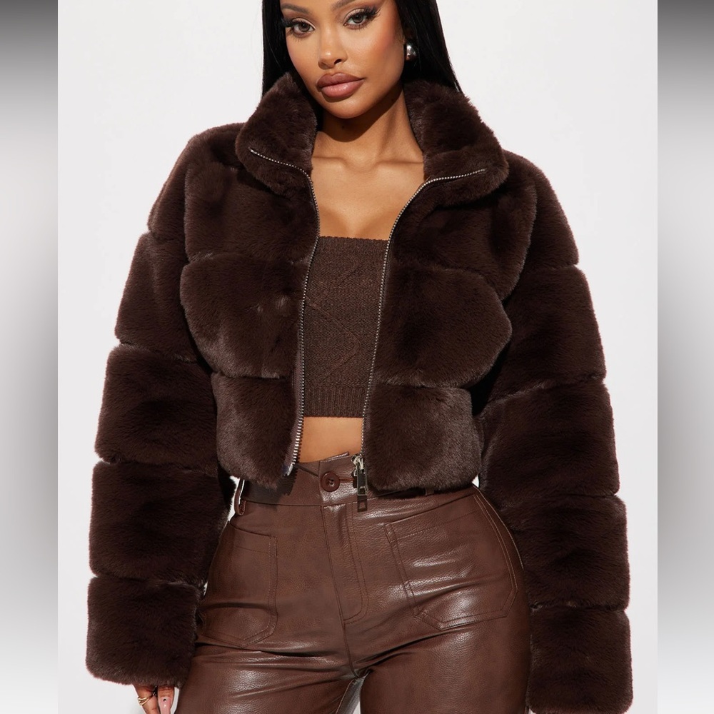 Fashion Nova Ella Faux Fur Jacket